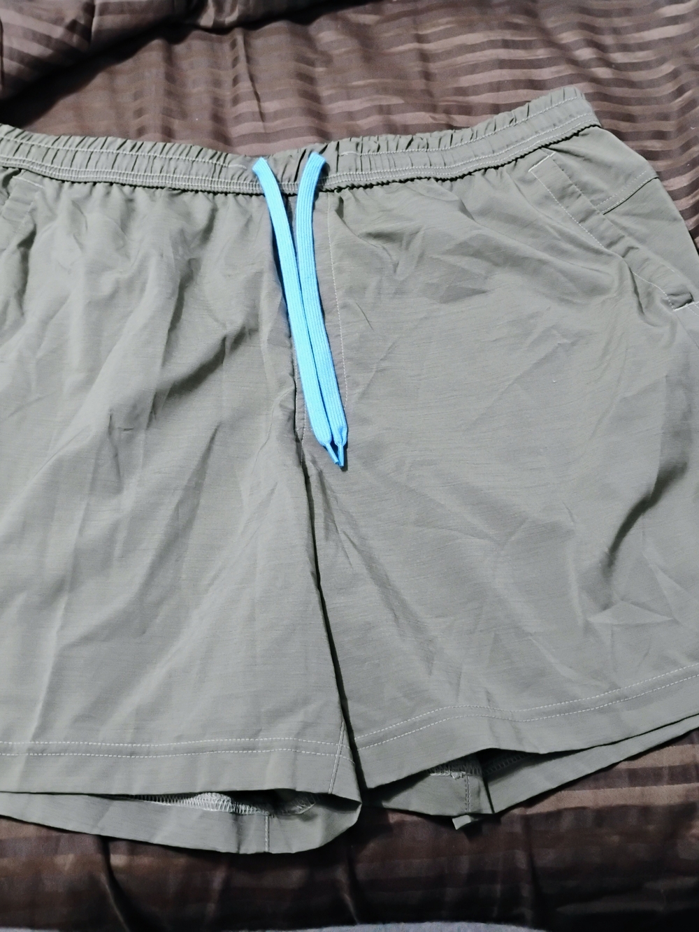 Nike Men's Form Dri-Fit 7 " Olive Green Unlined Versatile Shorts Size: XL NWT